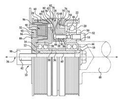 Rotational coupling device for bimodal selective output