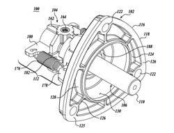 ROLLER BRUSH MOUNTING ASSEMBLY