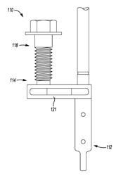 INTEGRATED FASTENER FOR PLASTIC AUTOMOTIVE COMPONENTS