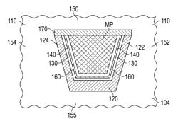 Method for making a perpendicular magnetic recording write head with write pole having thin side gaps and thicker leading gap