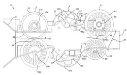 DEVICE FOR MACHINE-MAKING A DUNNAGE PRODUCT