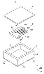 PIEZOELECTRIC BLANK, PIEZOELECTRIC VIBRATION ELEMENT AND PIEZOELECTRIC VIBRATION DEVICE