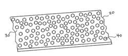 GLITTER-CONTAINING COHESIVE PRODUCTS AND METHOD FOR MAKING THE SAME