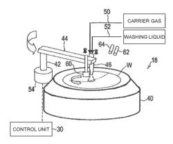 SUBSTRATE WASHING DEVICE