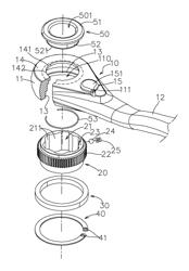 Quick detachable wrench structure