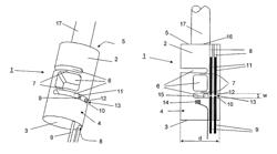 Optical force sensing element and microsurgical instrument