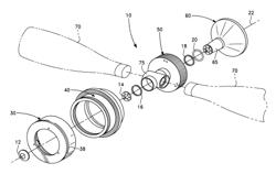 STATOR WINDING HEAT SINK CONFIGURATION