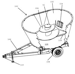 Vertical Feed Mixer With In-Tub Magnet