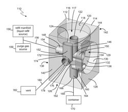 IMPROVED VALVE BLOCK HAVING MINIMAL DEADLEG