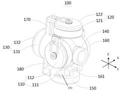 GIMBAL AND METHOD FOR WINDING FLEXIBLE CABLE ON GIMBAL