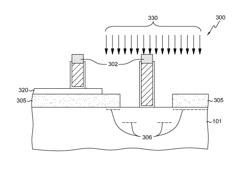 CIRCUIT STRUCTURES WITH VERTICALLY SPACED TRANSISTORS AND FABRICATION METHODS