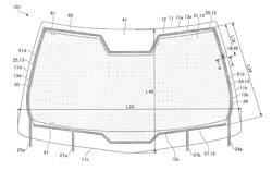 WINDOW GLASS FOR VEHICLE