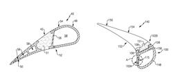 Hybrid airfoil for a gas turbine engine