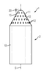 THERMOCOUPLE SYSTEM HAVING A TERMINAL END REGION