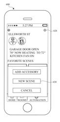 USER INTERFACE FOR MANAGING CONTROLLABLE EXTERNAL DEVICES