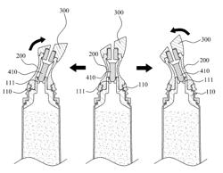 Tubular container comprising applicator