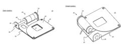 Shutter with linear actuator