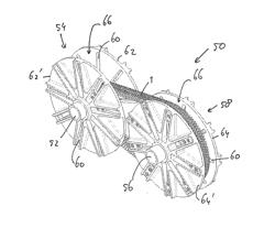 TRANSMISSION ELEMENT AND TRANSMISSION PROVIDED WITH SUCH A TRANSMISSION ELEMENT