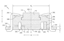 Conveyor track assembly for a mechanical chain