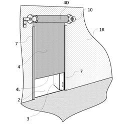 CARGO TRANSPORTATION HOUSING COMPRISING A FLEXIBLE FAST DOOR