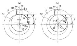 Round hole machining method and round hole machining device