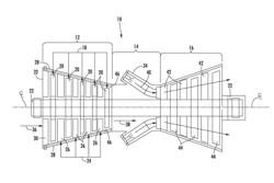 GAS TURBINE COMPRESSOR PASSIVE CLEARANCE CONTROL