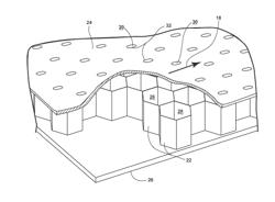 ACOUSTIC LINERS FOR USE IN A TURBINE ENGINE