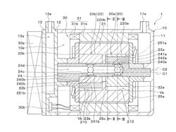 CYLINDER-ROTATION-TYPE COMPRESSOR