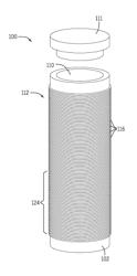 Hyperpolarized media transport vessel