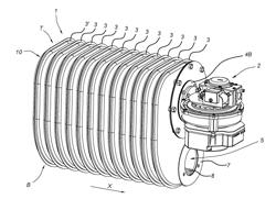 Heat exchanger element and method for manufacturing such a heat exchanger element