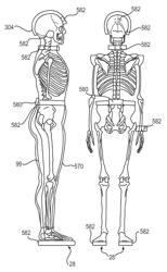 Bladders, compartments, chambers or internal sipes controlled by a computer system using big data techniques and a smartphone device