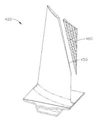 Laser net shape manufactured component using an adaptive toolpath deposition method