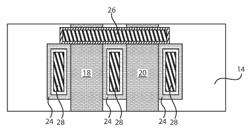 Static random access memory (SRAM) density scaling by using middle of line (MOL) flow