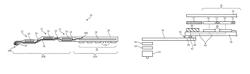 Fabric signal path structures for flexible devices