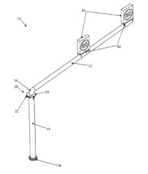 ROTATING CANTILEVER POST