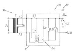 RESONANT CONVERTER HAVING A TRANSFORMER WITH CENTRAL POINT TAP