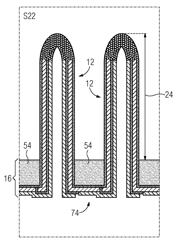 Infrared sensor, thermal imaging camera and method for producing a microstructure from thermoelectric sensor rods