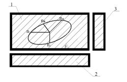 METHOD FOR ACQUIRING ANISOTROPIC BASIN SURFACE ROUGHNESS AND USE THEREOF