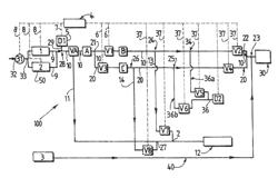 On-site medical gas production plant and associated operating method