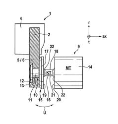 Friction lining arrangement for a disk brake