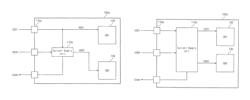 Multiple path configuration for power supply power of semiconductor chip modules