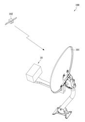 WAVEGUIDE TRANSITION STRUCTURE FOR RECEIVING SATELLITE SIGNALS