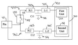 Isolating electric paths in semiconductor device packages