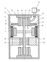 Scalable device and arrangement for storing and releasing energy