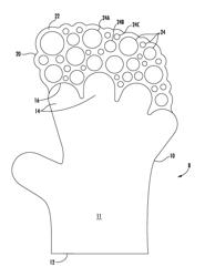 Wearable Article and Packaging for Generating Bubbles