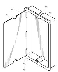 DEVICE FOR PROTECTING INSTALLED ELEMENTS DURING CONSTRUCTION