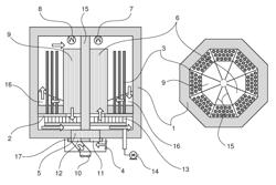 Membrane separation process and membrane plant for energy-efficient production of oxygen