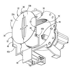 Vehicle lighting assembly with retractable cover providing daylight running lamp