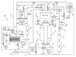 Processing system and method for providing a heated etching solution