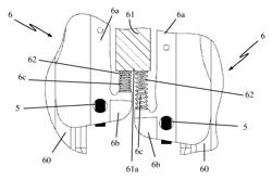 Shed forming device for a weaving machine